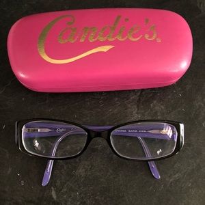 Candies glasses and case.
